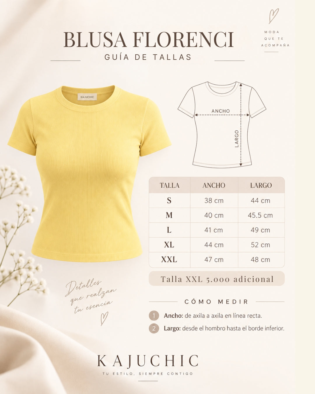 BLUSA FLORENCI