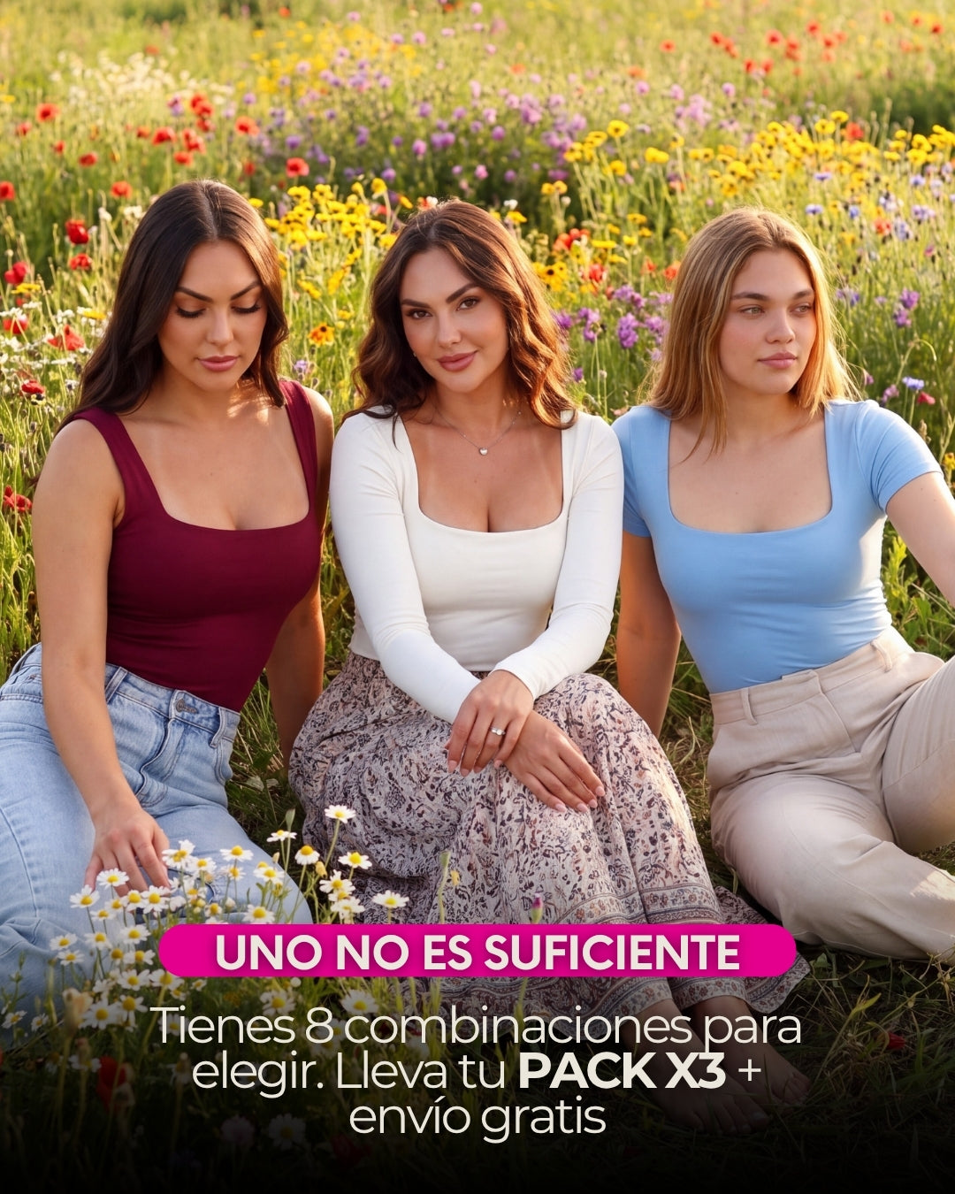 PACK X3 BODYS